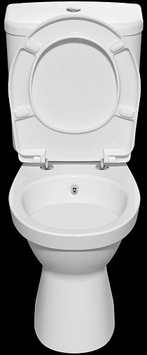 Унитаз-компакт с функцией биде Norm Fit белый 9844B099-7203