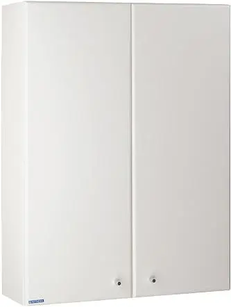 Шкаф двухстворчатый Aquaton Симпл 60 белый 1A012403SL010, 1