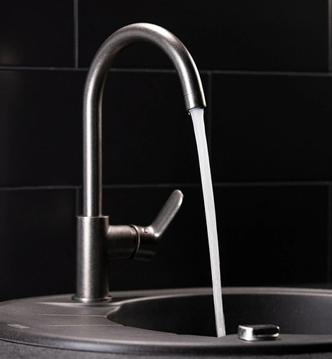 Смеситель для кухни IDDIS Cuba состаренное серебро CU4SBJ0i05