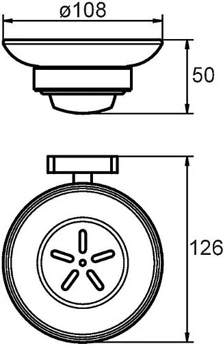 Мыльница Milardo Volga хром VOLSMG0M42 Мыльница Milardo Volga хром VOLSMG0M42
