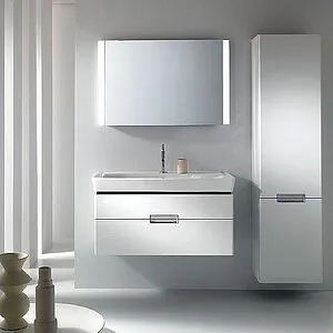 Шкаф-пенал подвесной Jacob Delafon Reve 45 L белый EB1141G-G1C, 3