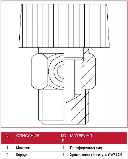 Воздухоотводчик ручной ⅜&quot;н Itap 1940038