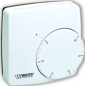 Радиотерморегулятор комнатный НО/НЗ WATTS WFHT-RF Basic белый 10021130, 1