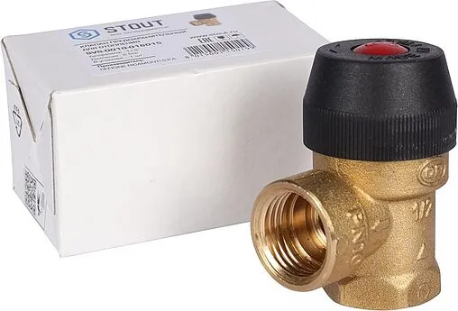 Клапан предохранительный ½&quot; 6 бар Stout SVS-0010-016015