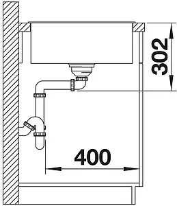 Мойка кухонная Blanco Axia III 6 S 100 (доска стекло) кофе 523519 Мойка кухонная Blanco Axia III 6 S 100 (доска стекло) кофе 523519, 4