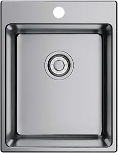 Мойка кухонная Omoikiri Amadare 39-IN нержавеющая сталь 4997028 Мойка кухонная Omoikiri Amadare 39-IN нержавеющая сталь 4997028, 1