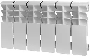 Радиатор биметаллический 6 секций Rommer Plus Bm 200 RBM-3210-020006 Радиатор биметаллический 6 секций Rommer Plus Bm 200 RBM-3210-020006, 1