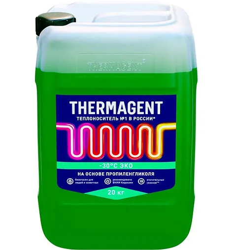 Теплоноситель (Антифриз) пропиленгликоль Thermagent EKO -30 20кг 914699