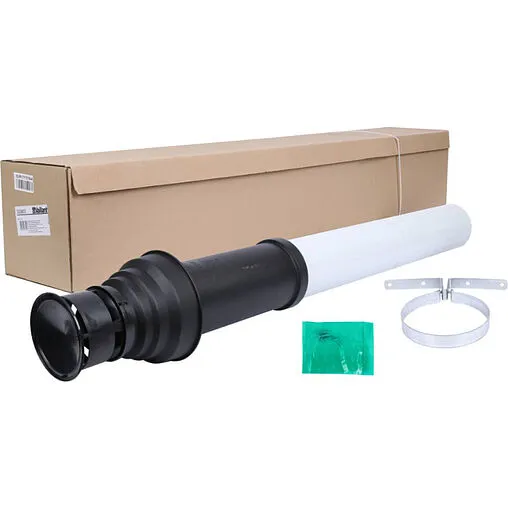 Коаксиальная труба Ø 60/100мм L=1185мм с наконечником Vaillant 303800