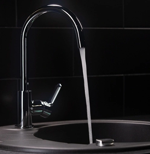 Смеситель для кухни с подключением к фильтру IDDIS Cuba хром CUBSBFJi05