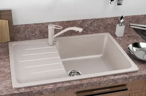 Мойка кухонная Ulgran U-400-310 серый беж