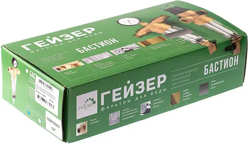 Фильтр тонкой очистки воды ½"н x ½"н Гейзер Бастион 113 32676