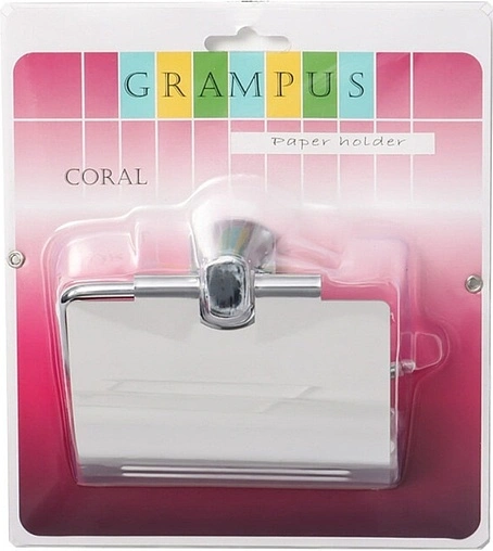 Держатель туалетной бумаги Grampus Coral хром GR-7010