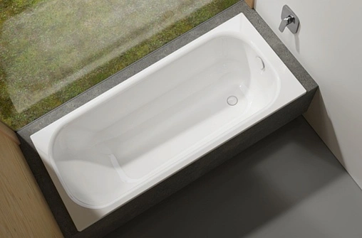 Ванна стальная Bette Form 160x75 anti-slip Sense+easy-clean белый 2943-000 AD PLUS AS