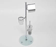 Стойка для аксессуаров Wasserkraft хром K-1256