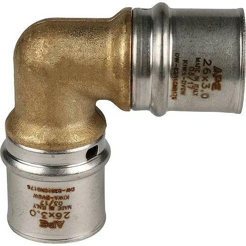 Уголок пресс соединительный 26мм x 26мм Stout SFP-0009-002626