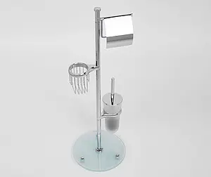 Стойка для аксессуаров Wasserkraft хром K-1256, 2