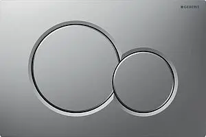 Клавиша смыва для унитаза Geberit Sigma 01 115.770.JQ.5 хром матовый, 1