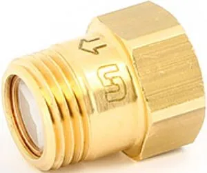 Клапан обратный пружинный компактный ½&quot;в x ½&quot;н Uni-fitt 227G2000, 1