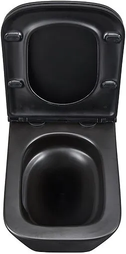 Унитаз подвесной безободковый Lemark Florex Торнадо 3.0 черный матовый 9612002