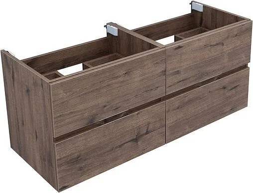 Тумба под умывальник подвесная Aquanet Алвита New 60 дуб веллингтон/табак 00334184