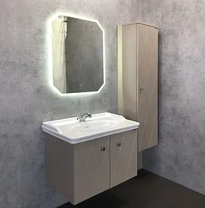 Тумба-умывальник подвесная Comforty Кремона 80 латте 00-00001040CF, 5