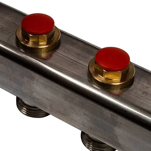 Группа коллекторная без расходомеров 6 отводов 1&quot;в/в x ¾&quot;ек Stout SMS 0922 000006