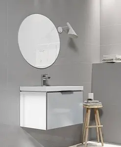 Тумба-умывальник подвесная Cersanit Stillo 80 серый хром/белый P-SZ-STL-CM/AM/ZU80+, 4