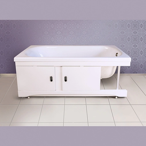 Экран для ванны фронтальный Alavann Купе 180 белый 1135