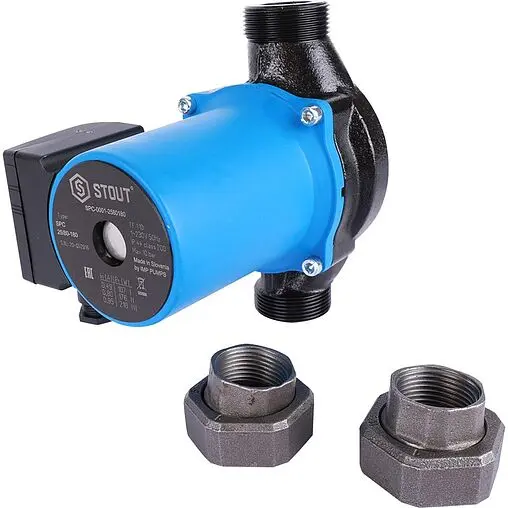 Насос циркуляционный Stout 25/80-180 SPC-0001-2580180 Насос циркуляционный Stout 25/80-180 SPC-0001-2580180