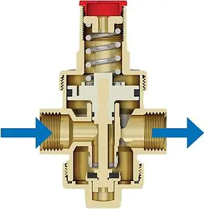 Редуктор давления поршневой 1&quot; Giacomini R153PX005, 3