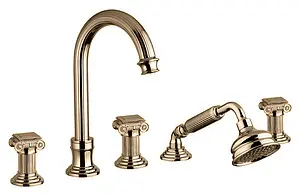 Смеситель на борт ванны на 5 отверстий Cezares Olimp бронза OLIMP-BVD-02-O Смеситель на борт ванны на 5 отверстий Cezares Olimp бронза OLIMP-BVD-02-O, 1