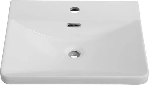 Раковина BelBagno 50 белый BB-8076-3-50
