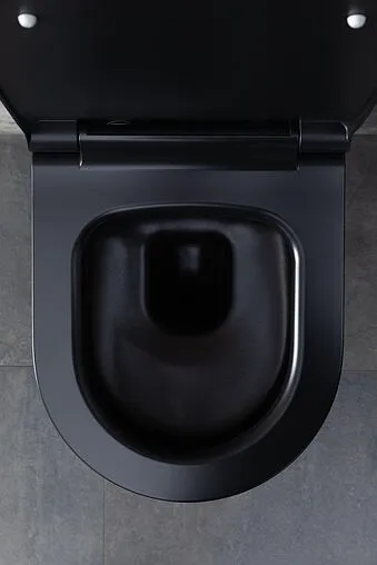 Унитаз подвесной безободковый Allen Brau Priority черный матовый 4.31002.31