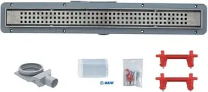 Лоток душевой Set 750мм h=52мм 0.8л/сек Pestan Betto Net Line 750 13702518 Лоток душевой Set 750мм h=52мм 0.8л/сек Pestan Betto Net Line 750 13702518, 1