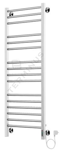Полотенцесушитель электрический лесенка Terminus Енисей П16 1348х530 полированная сталь 4660059580289