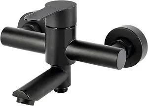 Смеситель для ванны Osgard Hugg Black чёрный матовый 12323, 1