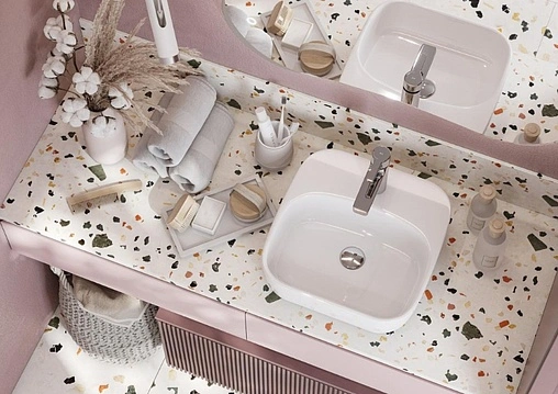 Раковина Santek Одри 42 Soft белый 1WH501709 Раковина Santek Одри 42 Soft белый 1WH501709