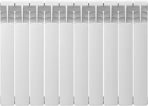 Радиатор биметаллический 10 секций Gekon gbm35010f, 3