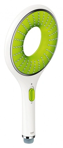 Лейка ручного душа Grohe Rainshower Icon белый/зелёный 27276LS0