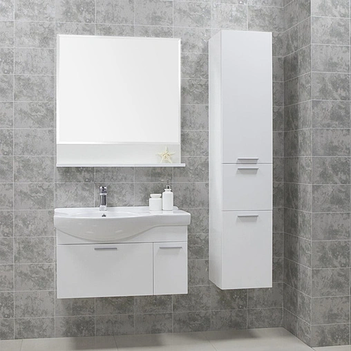 Тумба под умывальник подвесная Aquaton Инди 80 белый 1A188401ND010