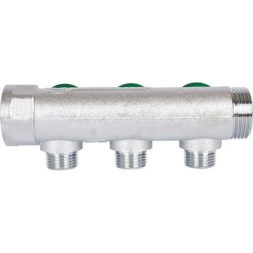 Коллектор регулирующий проходной 3 отвода 1&quot;в/н x ½&quot;к Stout SMB-6850-011203