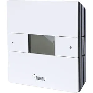 Проводной комнатный терморегулятор НЗ 24В Rehau Nea HT белый 13370241001, 1