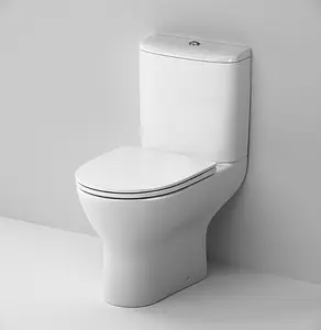 Унитаз-компакт безободковый Damixa Luna белый DX46C8600SC Унитаз-компакт безободковый Damixa Luna белый DX46C8600SC, 3