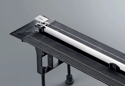 Лоток душевой Set 300-1200мм h=115мм 0.8л/сек Viega Advantix Vario 4965.21 704360