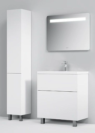 Тумба под умывальник напольная Am.Pm Gem 75 белый M90FSX07522WG32 Тумба под умывальник напольная Am.Pm Gem 75 белый M90FSX07522WG32