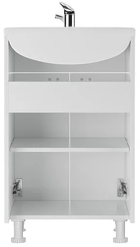 Тумба под умывальник напольный Айсберг Классик 55 белый DA1018T
