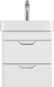 Тумба-умывальник подвесная ISVEA Fonte 48 белый 21SQS101048I+10SQ50048SV, 4