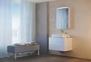 Тумба-умывальник подвесная Raval Pure 80 белый Pur.01.80/P/W+У18293 Тумба-умывальник подвесная Raval Pure 80 белый Pur.01.80/P/W+У18293, 4