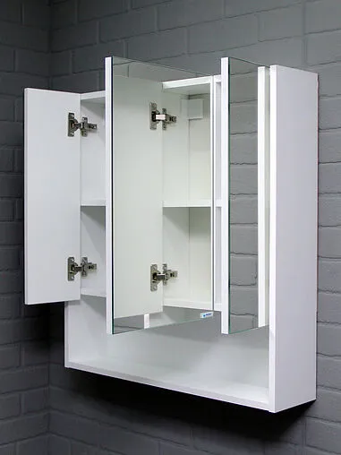 Шкаф-зеркало Айсберг Ева 70 белый DA5922HZ